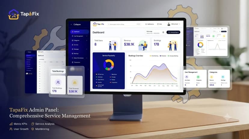 TapaFix App Dashboard