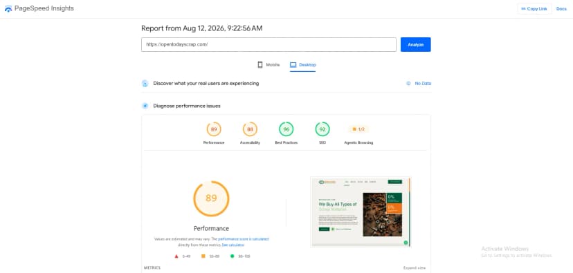 OpenTodayScrap Speed Optimization